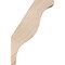 Ekena Millwork 5 1/2"W x 8"D x 12"H Funston Smooth Knee Brace, Douglas Fir BRC06X08X12FST00SDF - alternate 3